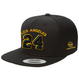 Jersey Number 24 Los Angeles Snapback Hat ( more colors )