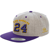Jersey Number 24 Los Angeles Snapback Hat ( more colors )