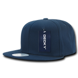 ( More Color ) Cotton Plain 6panel Solid Color Baseball Hat Flat Round Bill  Snapback Cap