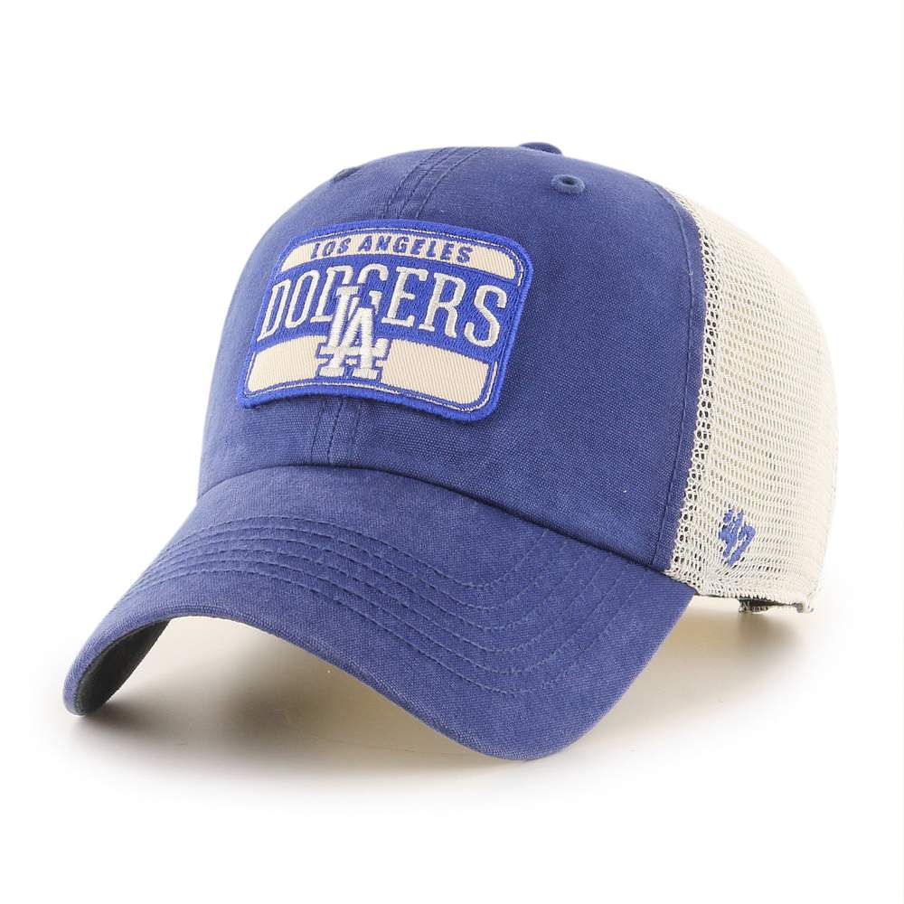 47 Brand Trucker Cap - Vintage Fluid Los Angeles Dodgers Royal