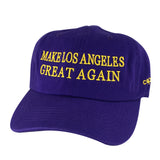 Make Los Angeles Great Again Dad Hats x Dodgers Lakers Colors