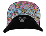 New Era Tokidoki Women Snapback Hat - Kawaii Desu Unicorno Black