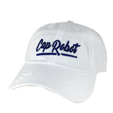 CapRobot Retro City Script Frayed Relax Dad Hat