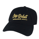 CapRobot Retro City Script Frayed Relax Dad Hat