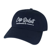 CapRobot Retro City Script Frayed Relax Dad Hat