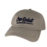 CapRobot Retro City Script Frayed Relax Dad Hat