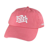 3D Puff Fresh Funkie Script Cap Adjustable Cotton Dad Hat