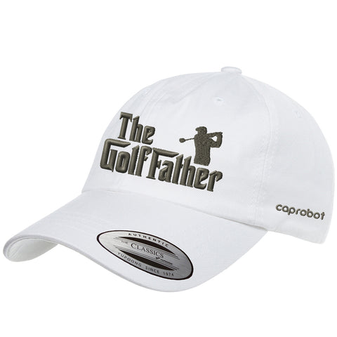 GolfFather Custom Embroidered Golf Relax Dad Hat Cotton