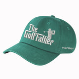 GolfFather Custom Embroidered Golf Relax Dad Hat Cotton