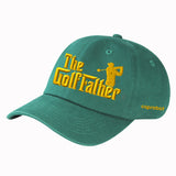 GolfFather Custom Embroidered Golf Relax Dad Hat Cotton