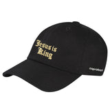 Jesus is King Relax Dad Hats