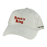 Jesus is King Relax Dad Hats