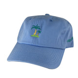 Summer Life Palm Tree Cotton Dad Hat