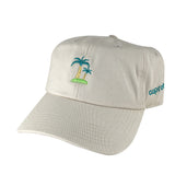 Summer Life Palm Tree Cotton Dad Hat