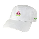 Emoji 3D Watermelon Unstructured Dad Hat Cap