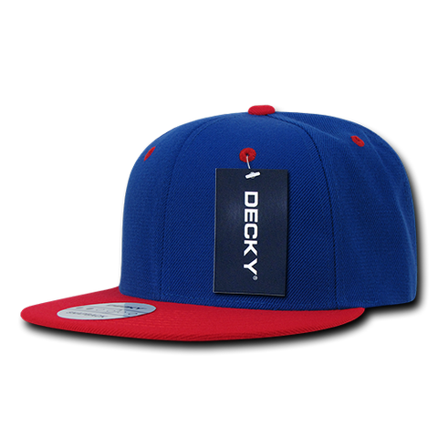 More Color Blank Plain 6panel Black/Grey/Red/Blue 2tone Baseball