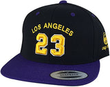 Jersey Number 23 Los Angeles Snapback Hat ( more colors )
