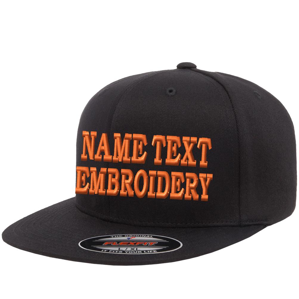 Custom Embroidered Flexfit Hat Personalized Embroidery On-Field Fitted Black / L/XL (7 3/8” - 7 5/8”)