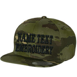 Custom Embroidered Hat Yupoong Multicam Personalized Embroidery Snapback Caps