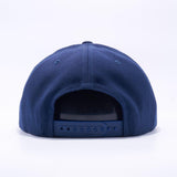 ( More Color ) Solid Color Premium Wool Semi Square Flat Bill Blank Baseball Cap Snapback Hat
