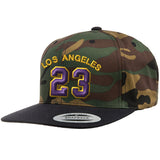 Jersey Number 23 Los Angeles Snapback Hat ( more colors )