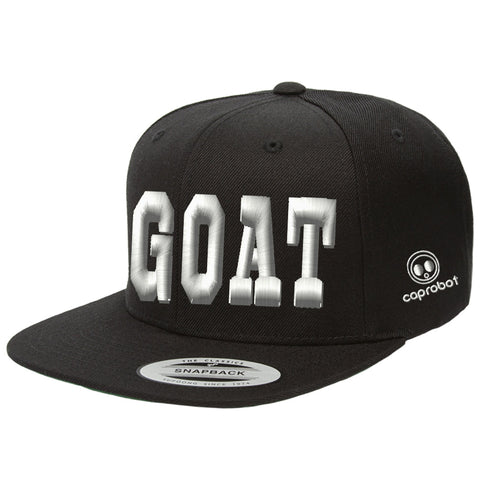 3D Embroidered GOAT Snapback Hats ( more colors )