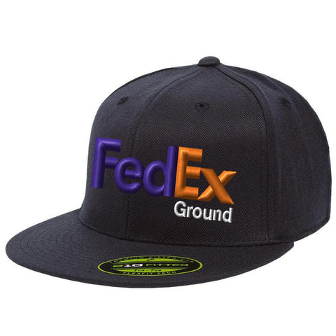 Fedex Ground Flat Bill Flexfit Size Hats Uniform