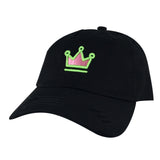 3D CROWN Distressed Cap Dad Hat 