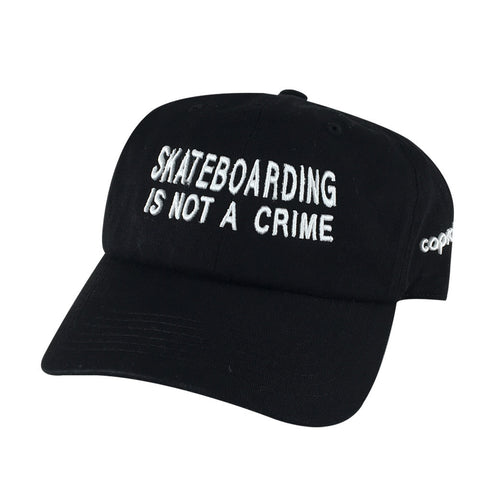 SKATEBORDING IS NOT A CRIME Hat Dad Cap 