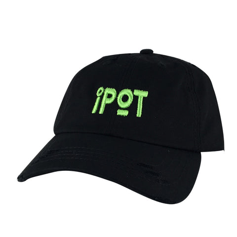iPOT 3D Distressed Cap Dad Hat 