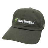 Vaccinated Unstructured Relax Fit Adjustable Dad Hat