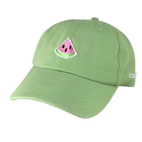 Emoji Watermelon Dad Hats