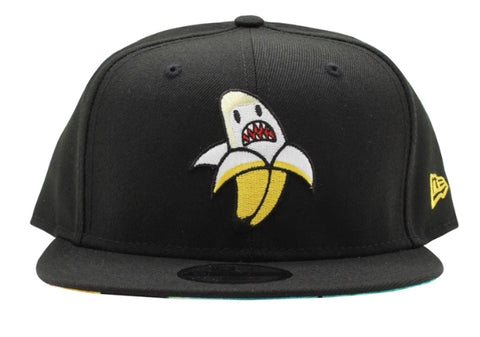 New Era 9fifty Tokidoki Snapback Hat - Banana Shark Black