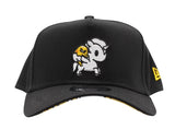 New Era Tokidoki x Gudetama Women Snapback Hat - Eggcellent Unicorno Black