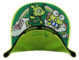 New Era Tokidoki x Sanrio Women Snapback Hat - Keroppi Corno Green