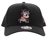 New Era Tokidoki Women Snapback Hat - Kawaii Desu Unicorno Black