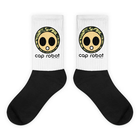 Caprobot Woodland Camo Socks
